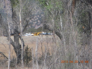 Double Circle Ranch at Eagle Creek - landing airplane