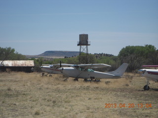 Double Circle Ranch at Eagle Creek - water tower with photographer