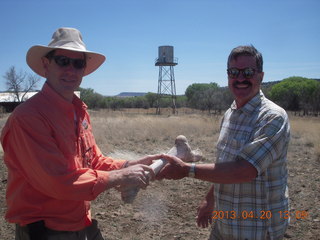 Double Circle Ranch at Eagle Creek - Mark S giving award