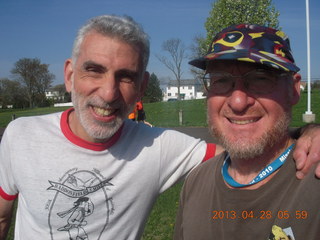 Neil and Adam at Mike Gross race