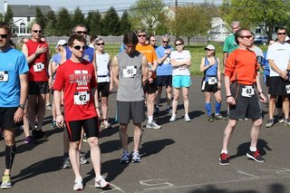 Mountain to Fountain 15 Km race - start area