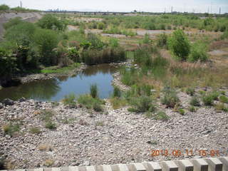 canal view from bridge in Scottsdale