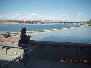 view from Tempe Arts bridge