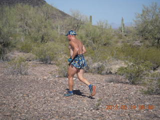 103 89k. Adam running at Windmill (back)