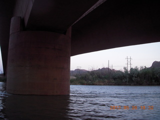 Globe airport run - collapsed bridge