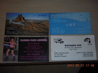 2 89u. business and calling cards