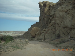 Meteor Crater Road - rim