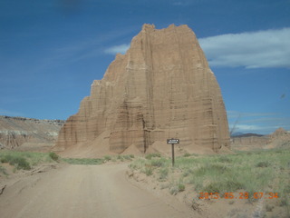 Caineville Wash Road - Temple of the Sun
