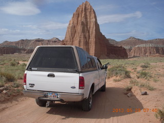 Caineville Wash Road - Temple of the Sun