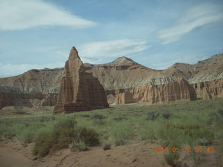 Caineville Wash Road - Temple of the Sun