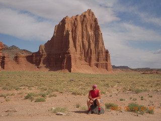 Caineville Wash Road - Temple of the Sun - Adam