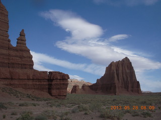 Caineville Wash Road - Temple of the Sun - Adam