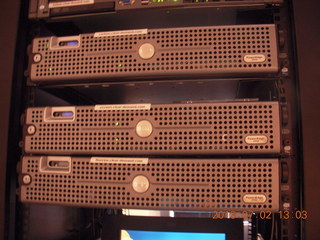 rack of computers