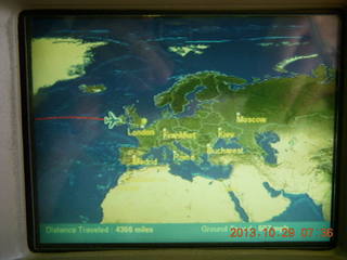 3 8ev. route map to London