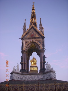 London run - Albert memorial