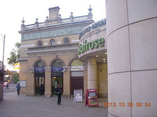 London run - Gloucester Road tube station