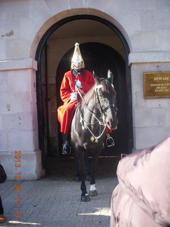 London tour - changing of a horse guard