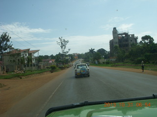 ride to Kampala - driver Rick