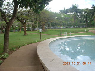 Kampala Sheraton run - pond