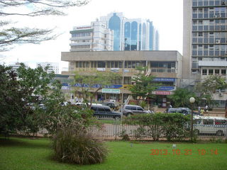 Kampala Sheraton run - large strange bird