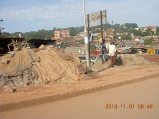 17 8f1. Uganda - drive north to Chobe Sarari Lodge