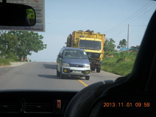 Uganda - drive north to Chobe Sarari Lodge