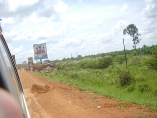 Uganda - drive north to Chobe Sarari Lodge