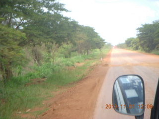 Uganda - drive north to Chobe Sarari Lodge