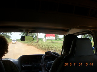 Uganda - drive north to Chobe Sarari Lodge