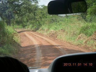 Uganda - drive north to Chobe Sarari Lodge