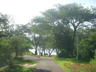 Uganda - Chobe Sarari Lodge - our room view