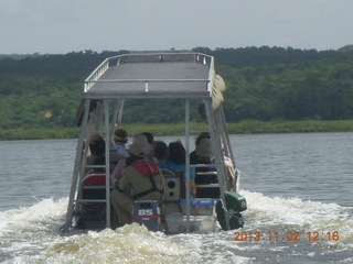 Uganda - Murcheson Falls National Park boat ride - other boat