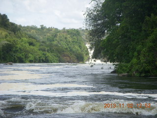 Uganda - Murcheson Falls National Park boat ride - Mucheson Falls