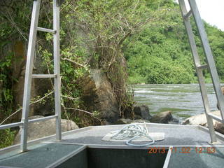 Uganda - Murcheson Falls National Park boat ride - Mucheson Falls