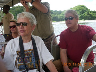 Uganda - Murcheson Falls National Park boat ride - Hazel and Declan