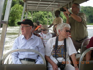 Uganda - Murcheson Falls National Park boat ride - Steve and Pamala