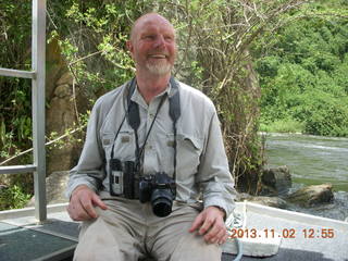 Uganda - Murcheson Falls National Park boat ride - the falls