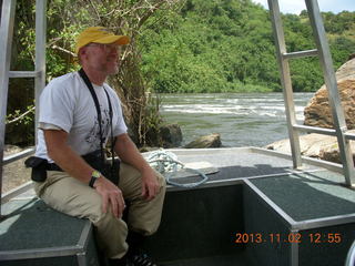 Uganda - Murcheson Falls National Park boat ride - the falls