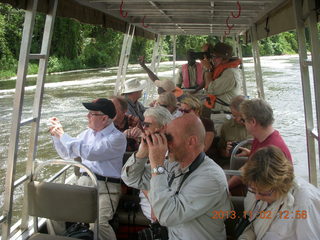 Uganda - Murcheson Falls National Park boat ride - Steve and Pamela