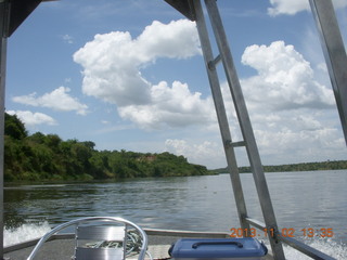 Uganda - Murcheson Falls National Park boat ride - eagle