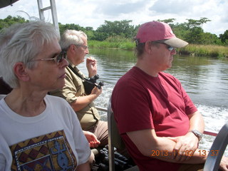 Uganda - Murcheson Falls National Park boat ride - eagle