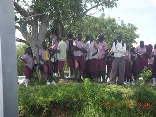 Uganda - Murcheson Falls National Park boat ride - snacks