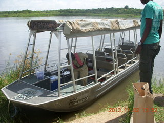 Uganda - Murcheson Falls National Park boat ride