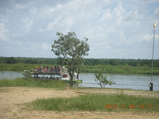 Uganda - Murcheson Falls National Park - boat