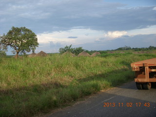 313 8f2. Uganda - bus ride back to Chobe Safari Resort