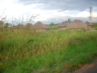 Uganda - bus ride back to Chobe Safari Resort