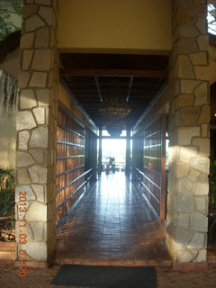 Uganda - Chobe Safari Lodge - morning view