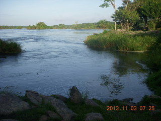 Uganda - Chobe Safari Lodge - early morning view