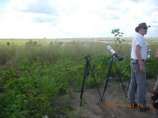 Uganda - eclipse site - goat