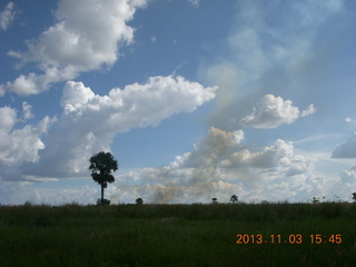 Uganda - eclipse site - host's hut home